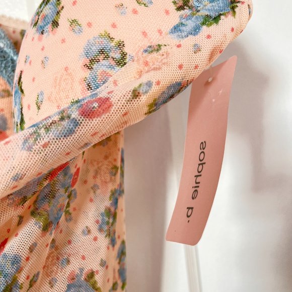 sophie b. deadstock mesh corset - Picture 3 of 4